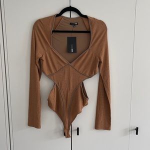 City Dreams Bodysuit - Mocha